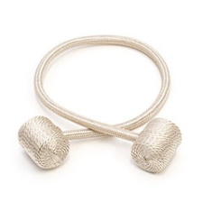  Mágneses függönyelkötő (40cm) bézs karnis, függönyrúd