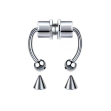 Mágneses hamis orr piercing testékszer
