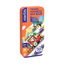  Mágneses puzzle játék, Karácsonyi vonat  Mieredu kreatív és készségfejlesztő