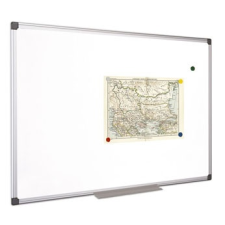 Mágnestábla 100x100 cm aluminium kerettel, alukeretes törölhető mágneses tábla térkép