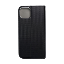 Magnet flip Magnet Apple iPhone 14 Plus mágneses flip tok, fekete tok és táska