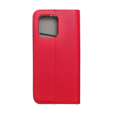 Magnet flip Motorola Edge 50 Neo mágneses flip tok, piros tok és táska