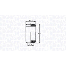 MAGNETI MARELLI Ablakemelő MAGNETI MARELLI 350103170003 ablakemelő