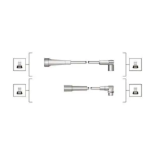 MAGNETI MARELLI gyújtókábelkészlet 941319170051 autóalkatrész