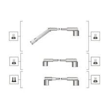 MAGNETI MARELLI gyújtókábelkészlet 941319170053 autóalkatrész