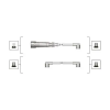 MAGNETI MARELLI gyújtókábelkészlet 941319170065