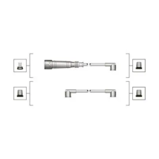 MAGNETI MARELLI gyújtókábelkészlet 941319170065 autóalkatrész