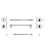 MAGNETI MARELLI gyújtókábelkészlet MAGNETI MARELLI 941318111251