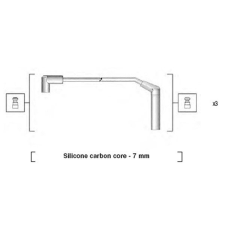 MAGNETI MARELLI gyújtókábelkészlet MAGNETI MARELLI 941365090932 autóalkatrész