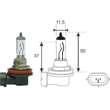 MAGNETI MARELLI izzó, távfényszóró MAGNETI MARELLI 002547100000 autóalkatrész