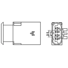 MAGNETI MARELLI lambdaszonda 466016355050 autóalkatrész