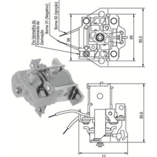 MAGNETI MARELLI mágneskapcsoló, önindító MAGNETI MARELLI 940113050338 autóalkatrész