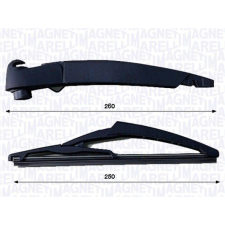 MAGNETI MARELLI Törlőkarkészlet, szélvédő tisztítás MAGNETI MARELLI 000723180471 autóalkatrész