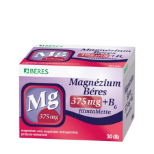  MAGNEZIUM BERES 375MG+B6 FILMTABL. 30X vitamin és táplálékkiegészítő