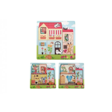 Magni Réteges puzzle - Az állatok otthona, Magni fajáték