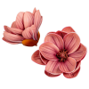  Magnólia virágfej polifoam D10cm 12db/csom