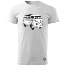 Magnolion 1970 VW Busz v2 férfi póló - 19 szín, S-3XL férfi póló