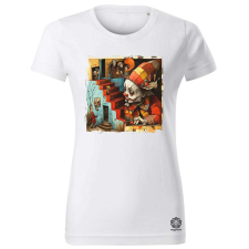 Magnolion Absztrakt bohóc v10 női póló - 19 szín, XS-2XL női póló