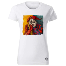 Magnolion Absztrakt bohóc v5 női póló - 19 szín, XS-2XL női póló