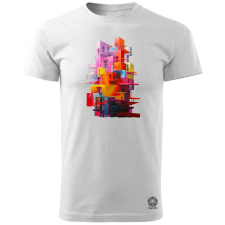 Magnolion Absztrakt brutalizmus v3 férfi póló - 19 szín, S-3XL férfi póló