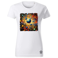 Magnolion Absztrakt csillagok v3 női póló - 19 szín, XS-2XL