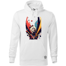 Magnolion Absztrakt Harley Quinn v1 férfi pulóver - 19 szín, S-5XL