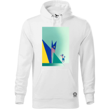 Magnolion Absztrakt illusztráció v6 férfi pulóver - 19 szín, S-5XL férfi pulóver, kardigán