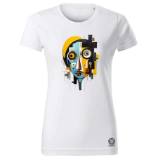 Magnolion Absztrakt modern arc v4 női póló - 19 szín, XS-2XL női póló