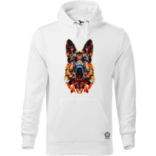 Magnolion Absztrakt Német juhászkutya v1 férfi pulóver - 19 szín, S-5XL férfi pulóver, kardigán