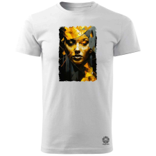 Magnolion Absztrakt portré v1 férfi póló - 19 szín, S-3XL férfi póló