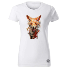 Magnolion Absztrakt róka v3 női póló - 19 szín, XS-2XL női póló