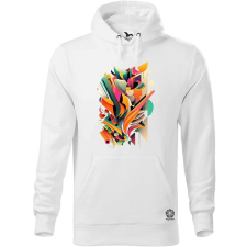 Magnolion Absztrakt vibráló alakzatok v4 férfi pulóver - 19 szín, S-5XL férfi pulóver, kardigán