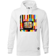 Magnolion Analóg TV jel férfi pulóver - 19 szín, S-5XL férfi pulóver, kardigán