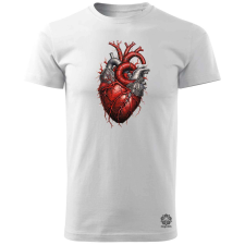 Magnolion Anatom szív v4 férfi póló - 19 szín, S-3XL férfi póló