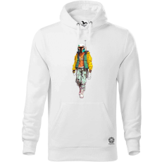 Magnolion Anime Boba Fett fanart v2 férfi pulóver - 19 szín, S-5XL