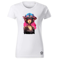 Magnolion Anime cyberpunk fantázia v12 női póló - 19 szín, XS-2XL női póló