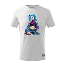 Magnolion Anime Jinx fanart v2 gyerek póló - 11 szín, 4-12 éves