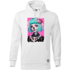 Magnolion Anime koponya lány v3 férfi pulóver - 19 szín, S-5XL férfi pulóver, kardigán