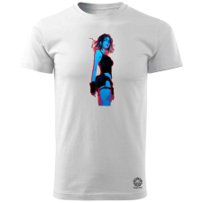 Magnolion Anime lány pózol v10 férfi póló - 19 szín, S-3XL férfi póló