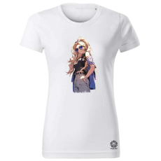 Magnolion Anime Sólyomszem fantázia v1 női póló - 19 szín, XS-2XL