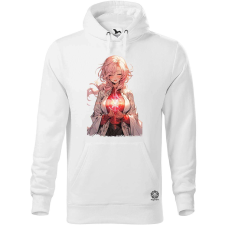 Magnolion Anime varázslónő v1 férfi pulóver - 19 szín, S-5XL férfi pulóver, kardigán