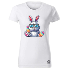 Magnolion Antropomorf húsvéti tojás v12 női póló - 19 szín, XS-2XL