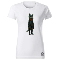Magnolion antropomorf róka lány v2 női póló - 19 szín, XS-2XL
