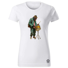Magnolion Antropromorf zenész gorilla v3 női póló - 19 szín, XS-2XL női póló