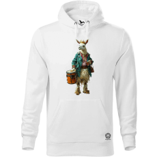 Magnolion Antropromorf zenész láma v2 férfi pulóver - 19 szín, S-5XL