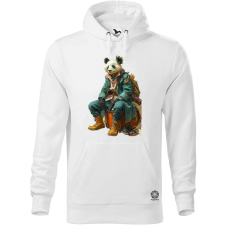Magnolion Antropromorf zenész panda v2 férfi pulóver - 19 szín, S-5XL férfi pulóver, kardigán