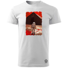 Magnolion Asztronauta farmon v12 férfi póló - 19 szín, S-3XL férfi póló