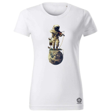 Magnolion Asztronauta hegedül v1 női póló - 19 szín, XS-2XL női póló