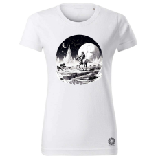 Magnolion Asztronauta lovas v5 női póló - 19 szín, XS-2XL