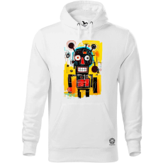 Magnolion Basquiat béke és technológia v1 férfi pulóver - 19 szín, S-5XL